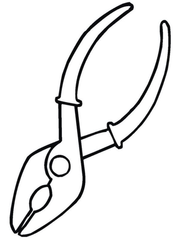 كماشة الأدوات تلوين