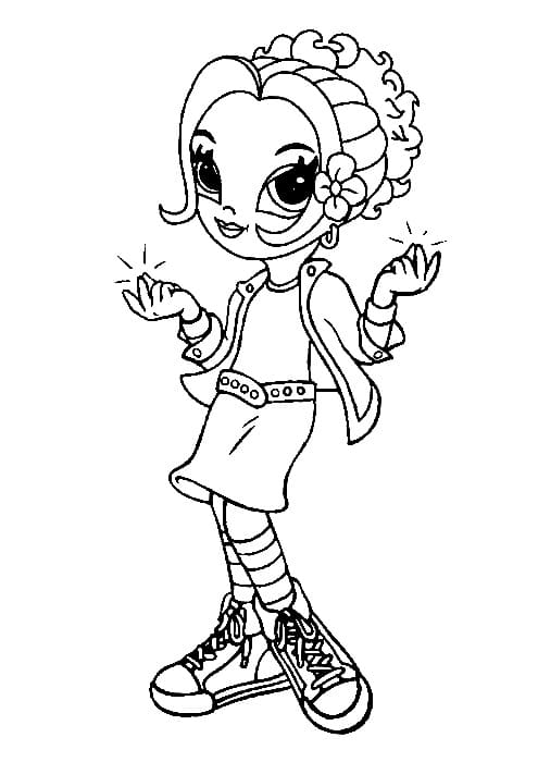 ليزا فرانك الرائعة تلوين