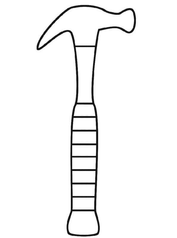 مطرقة سهلة تلوين