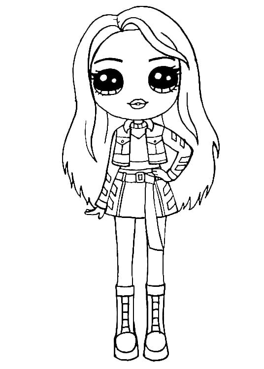 Rainbow High Skyler تلوين