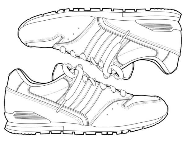 زوج حذاء نايك تلوين