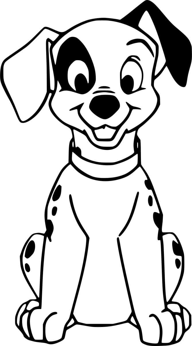 باتش دالماتيان تلوين