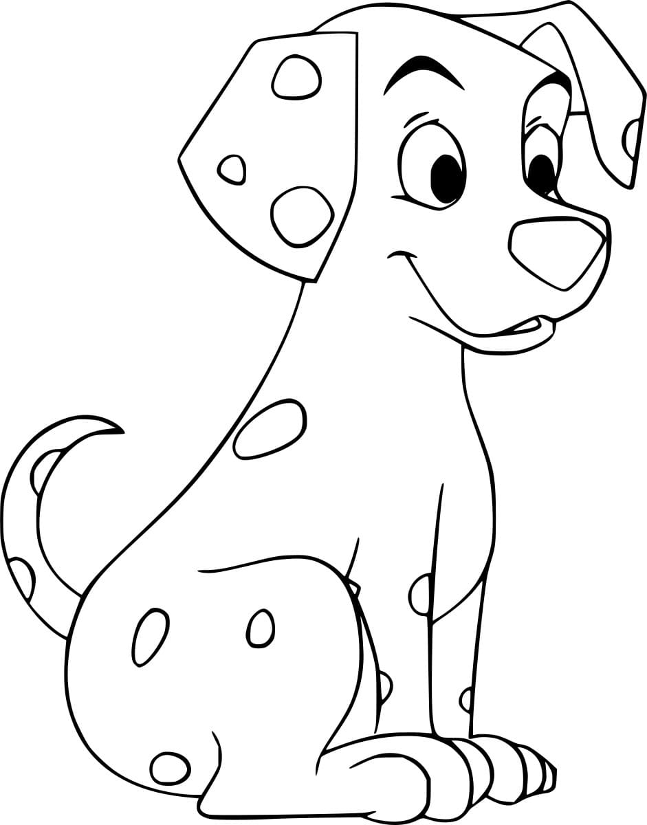 دالماتيان صغير تلوين