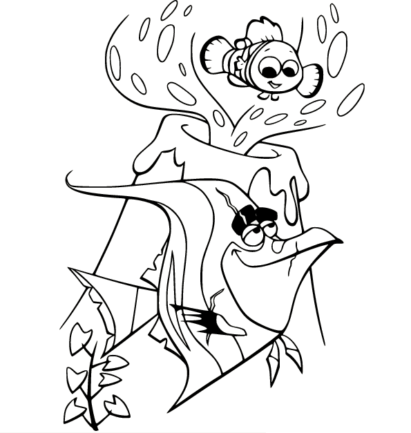 نيمو وجيل تلوين