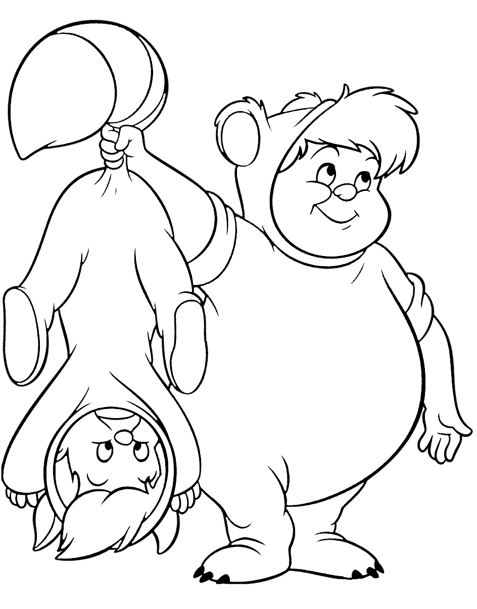 صندوق الأولاد المفقودين، توأم تلوين