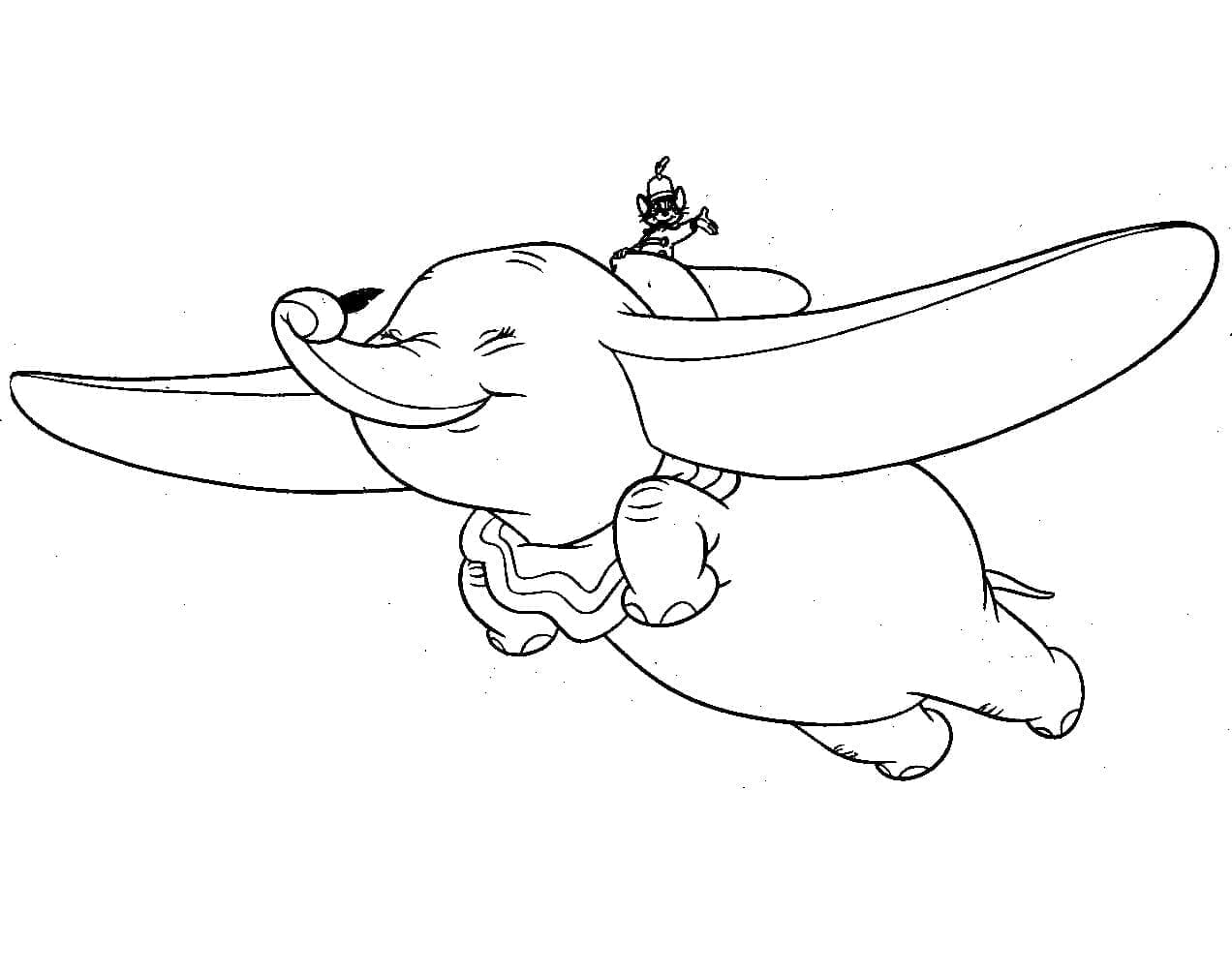 صورة دامبو تلوين