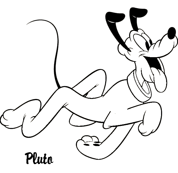 بلوتو اللطيف تلوين