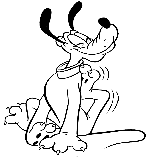 بلوتو الرائع تلوين