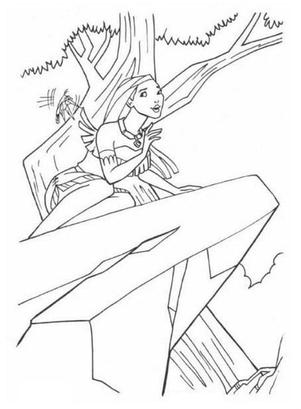 بوكاهونتاس للأطفال تلوين