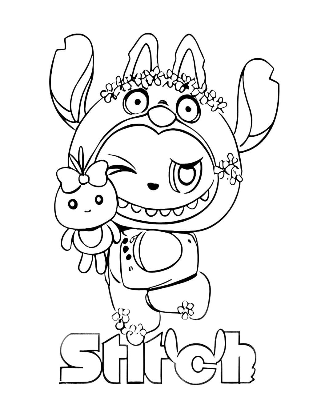 غرزة لابوبو تلوين