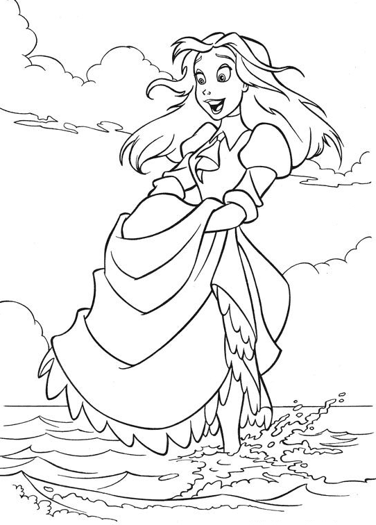 جين من طرزان تلوين