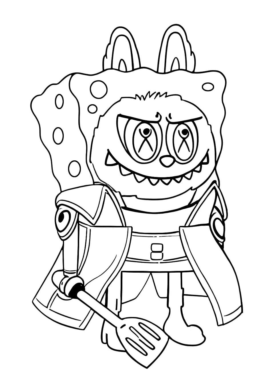 لابوبو سبونج بوب تلوين