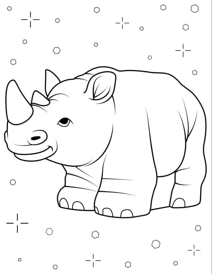 وحيد القرن ذو طابع كاواي تلوين