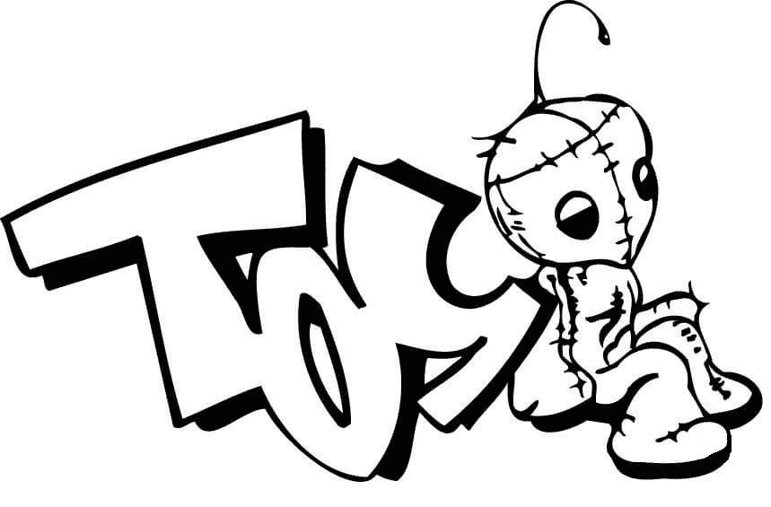 ألعاب جرافيتي تلوين