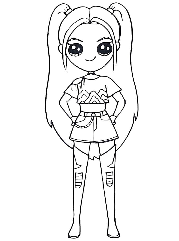 كيبوب صائدات الشياطين الرائعون تلوين