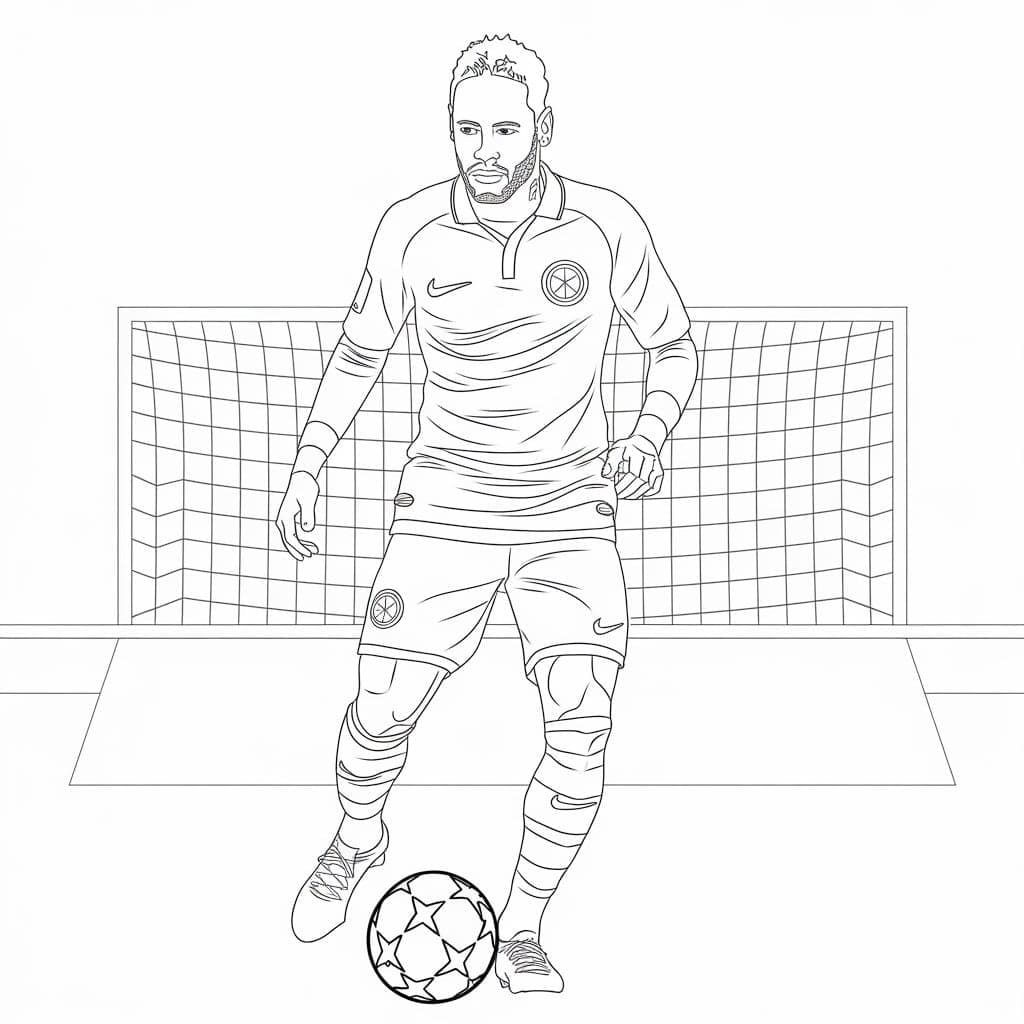 نيمار للأطفال مجانًا تلوين