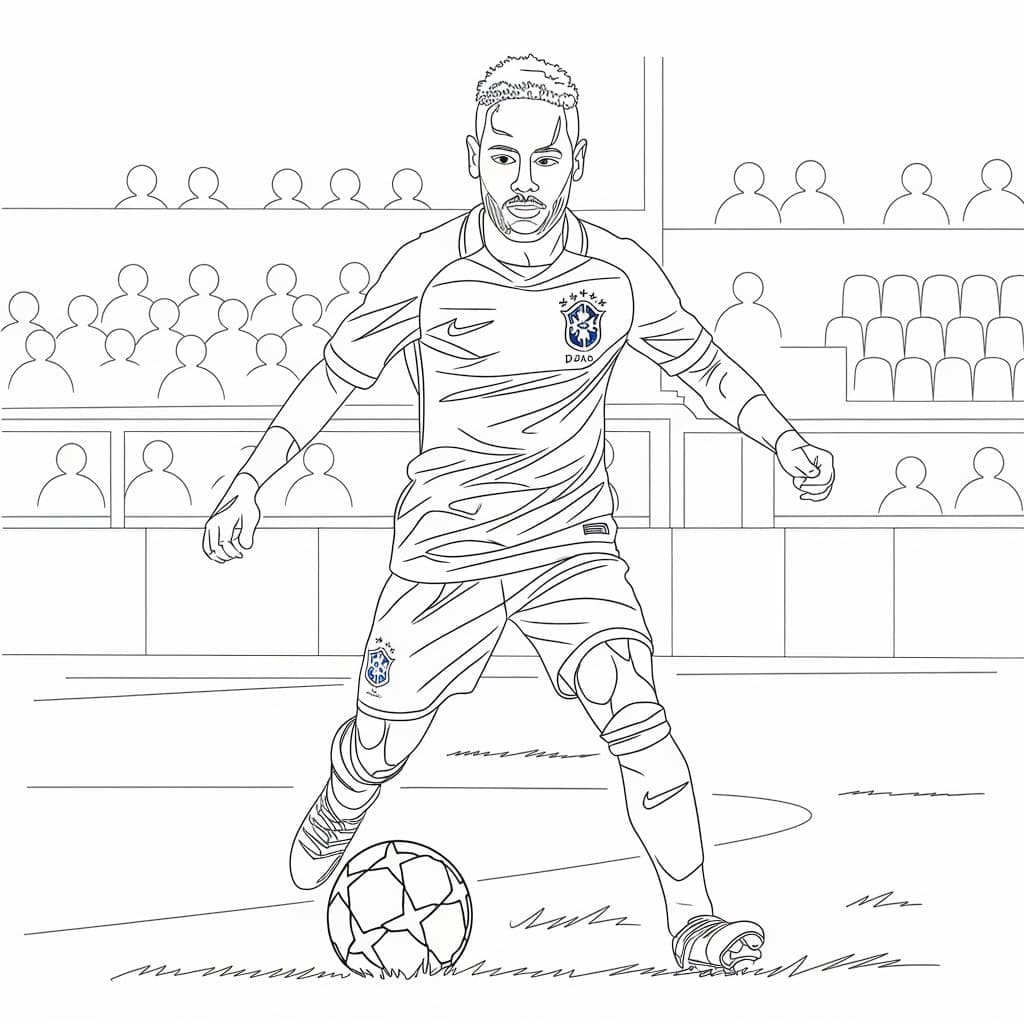 نيمار مجانا تلوين