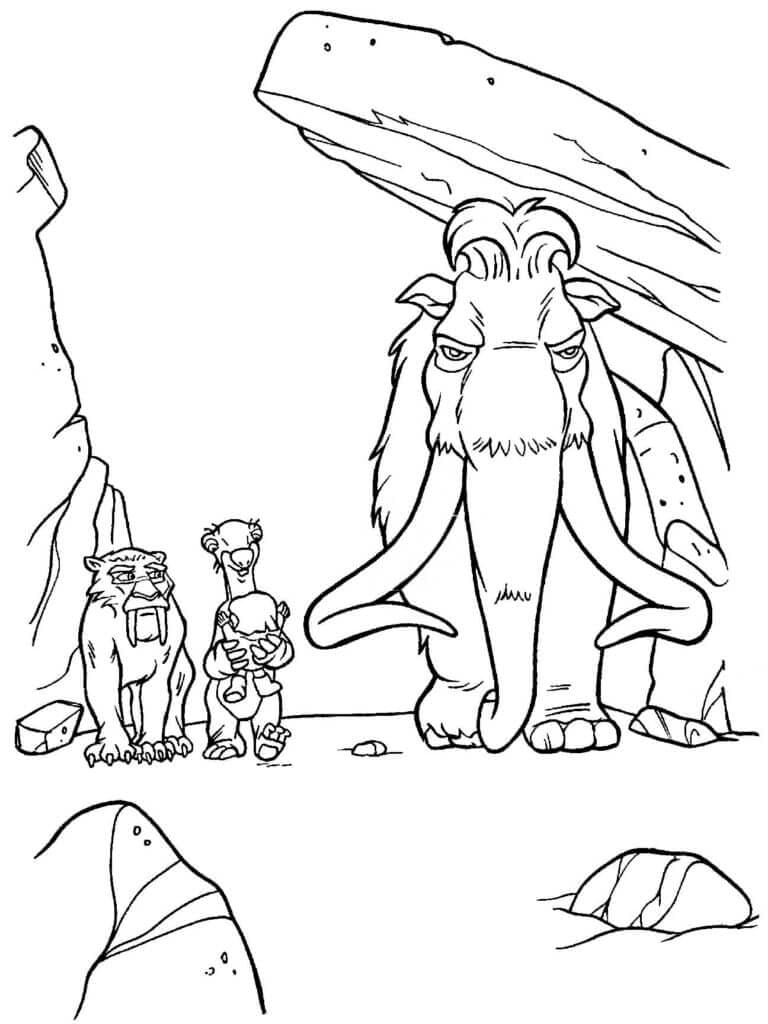 سيد اللطيف والأصدقاء تلوين