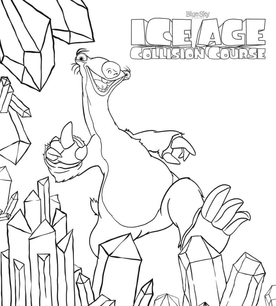 سيد من العصر الجليدي تلوين