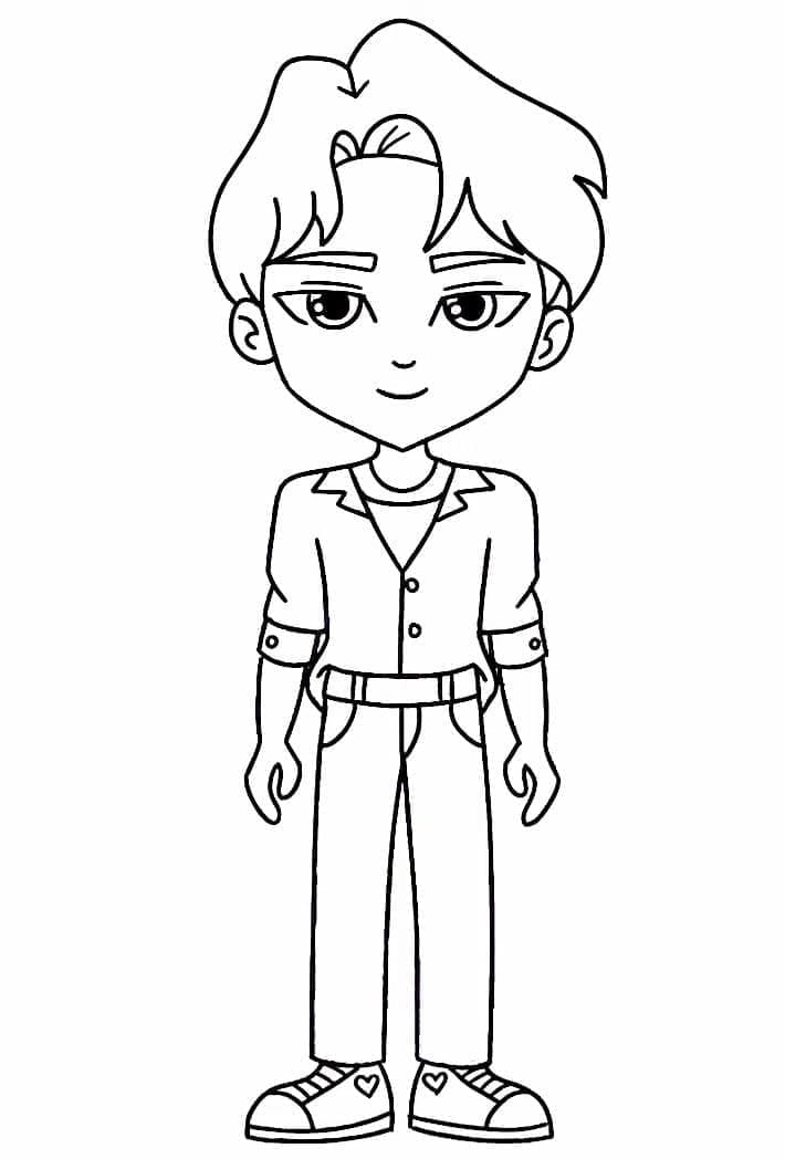 تشيبي جين يو كيبوب صائدات الشياطين تلوين