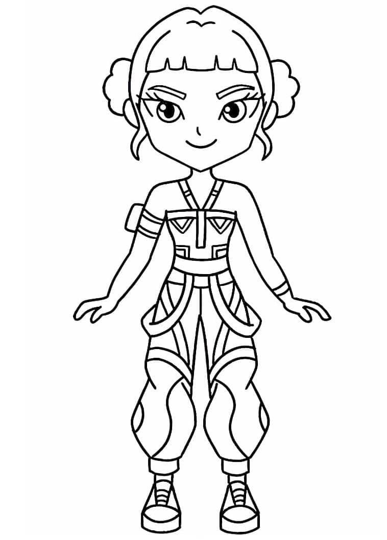 تشيبي زوي كيبوب صائدات الشياطين تلوين