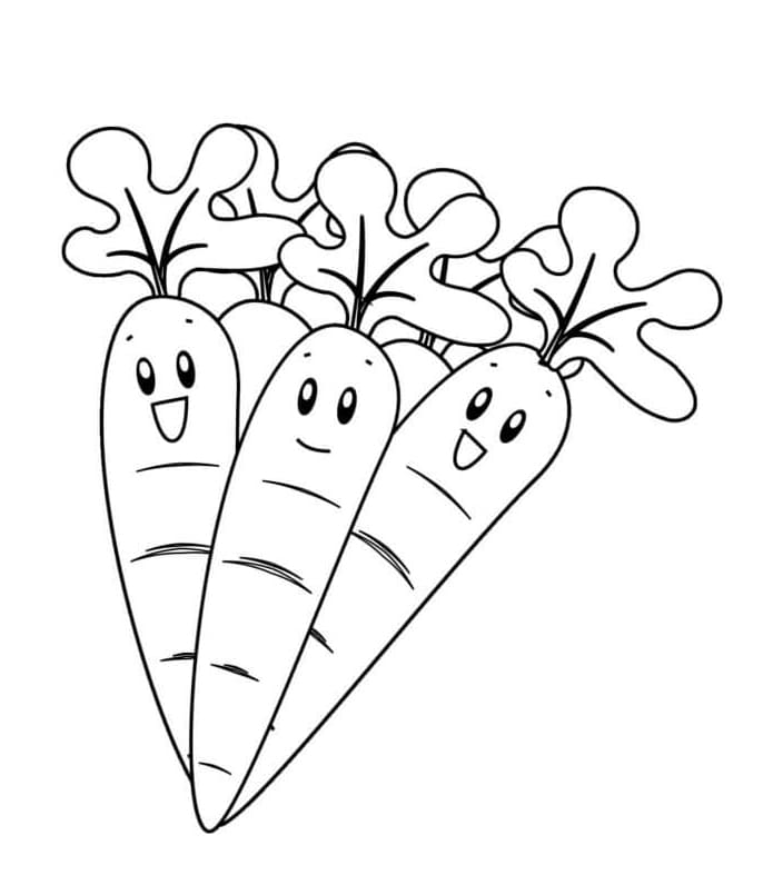 الجزر الحلو تلوين