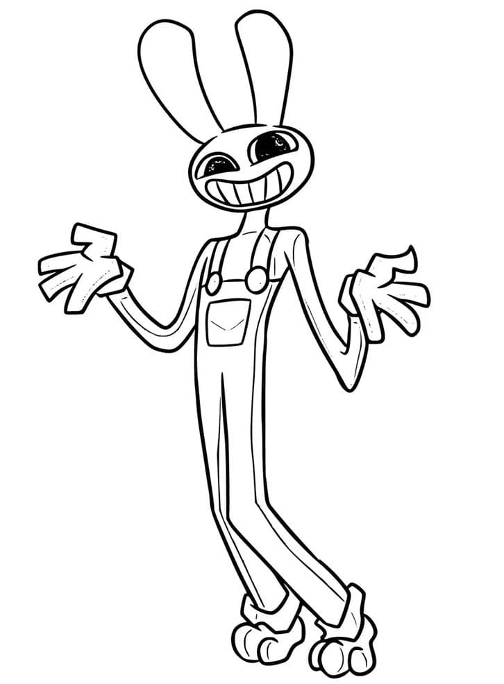 السيرك الرقمي المذهل لطيف تلوين