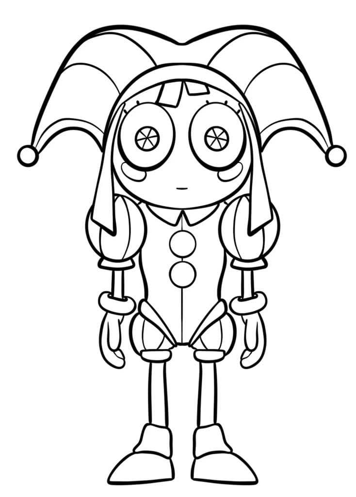 السيرك الرقمي المذهل المجاني تلوين