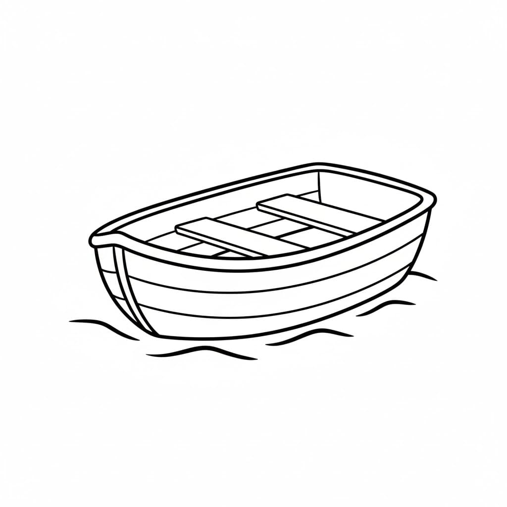 أساسيات القارب تلوين