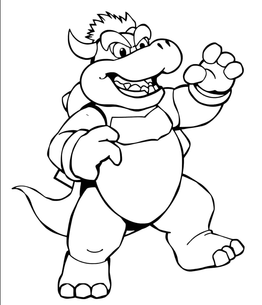 باوزر لطيف للطباعة تلوين