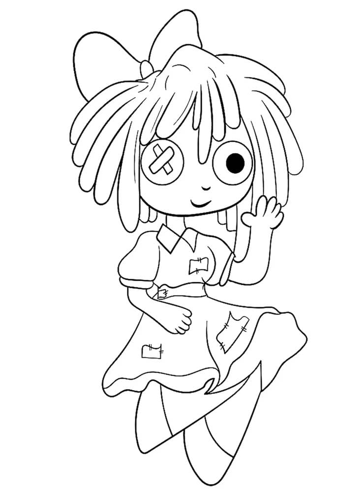 فتاة السيرك الرقمي المذهل تلوين