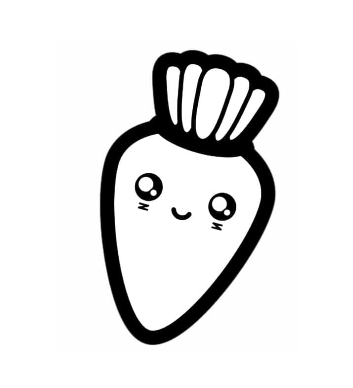 جزرة كاواي تلوين