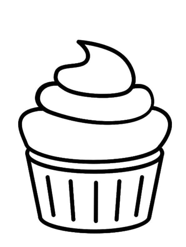 كب كيك سهل تلوين