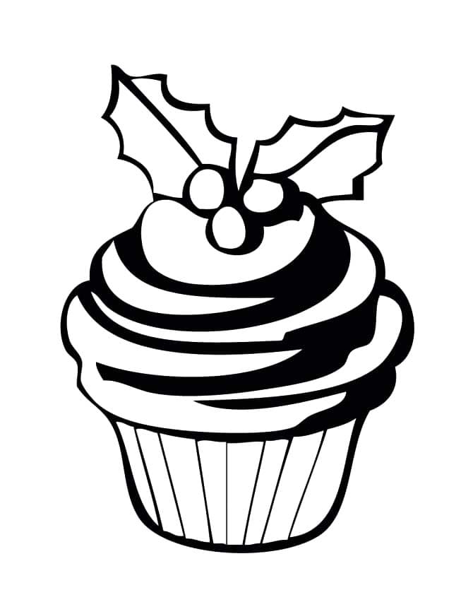 كب كيك الكرز تلوين