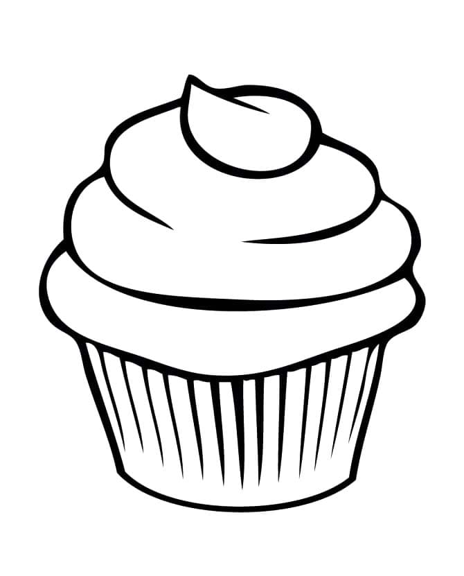 كريمة الكب كيك تلوين