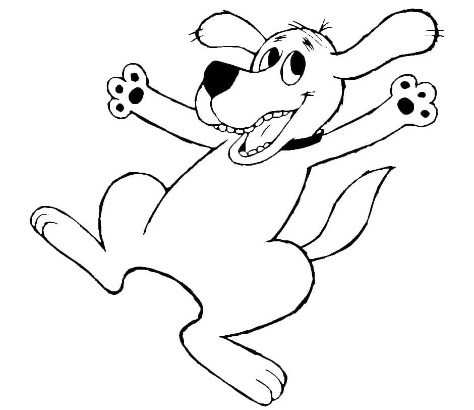 كليفورد المضحك تلوين