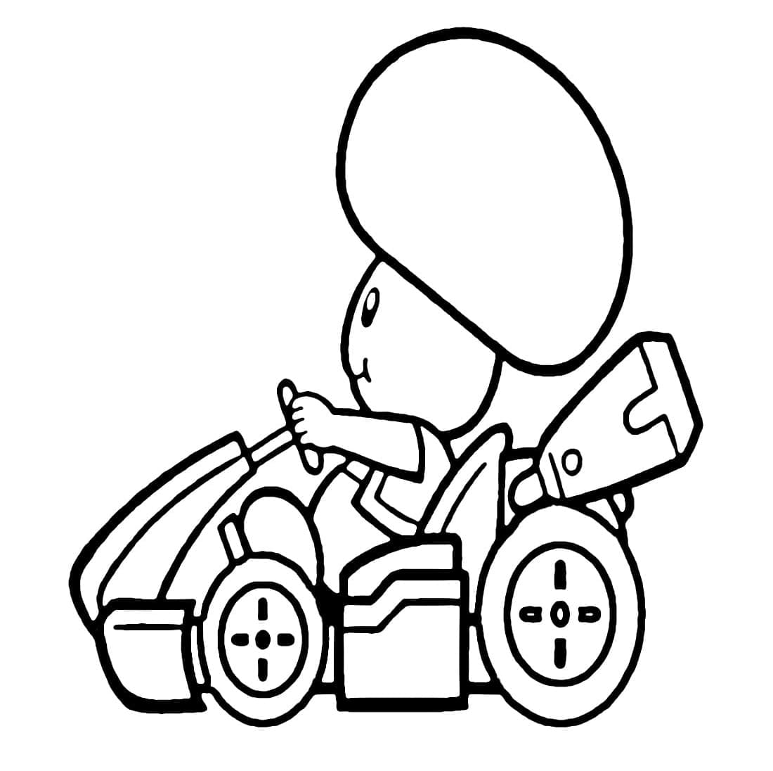 ماريو كارت تود تلوين