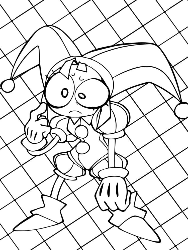 رسم السيرك الرقمي السهل تلوين