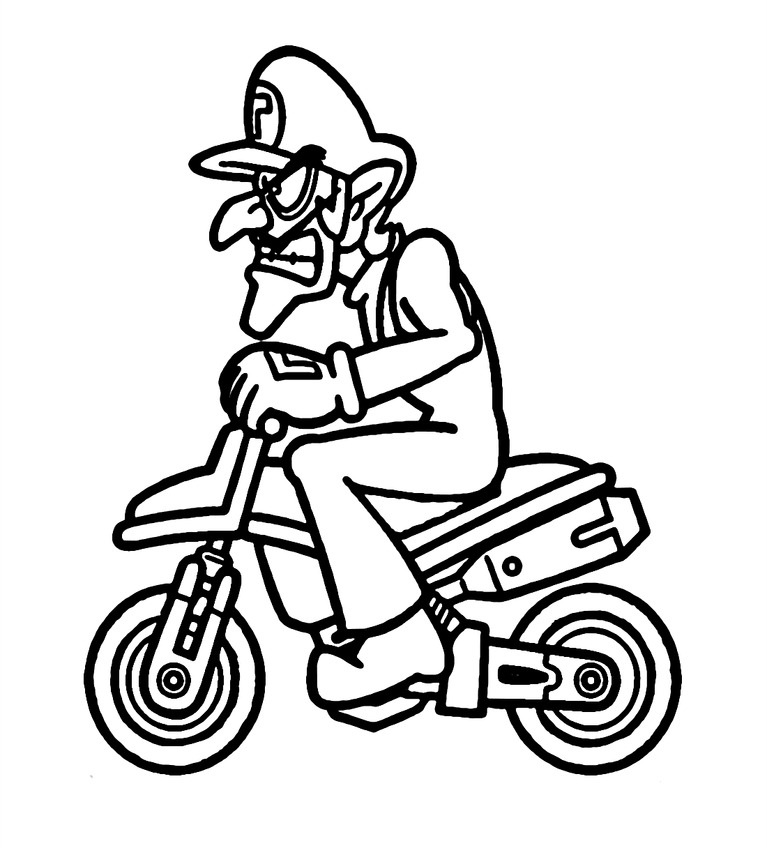 صور والويجي من ماريو كارت تلوين