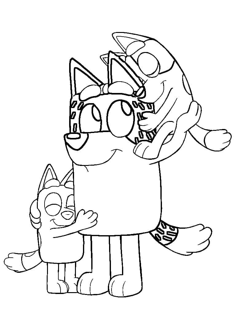 اللص، بلوي وبينجو تلوين