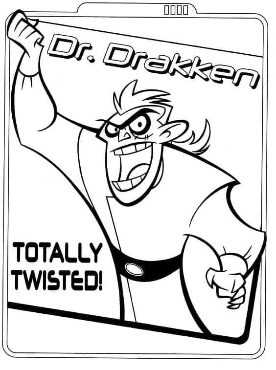 التنين من كيم بوسيبل تلوين