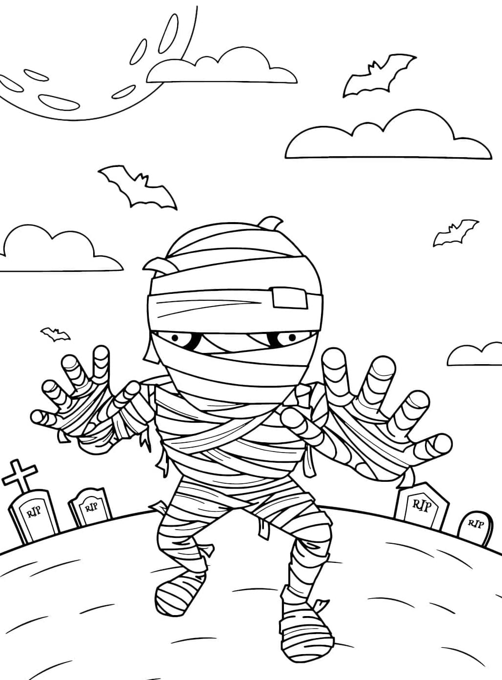 هيلو كيتي مامي للأطفال تلوين