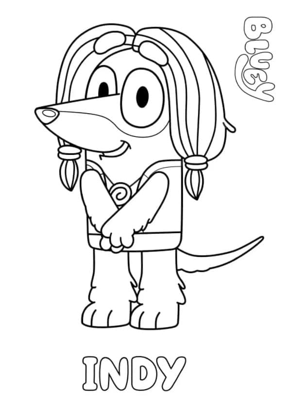 إندي من بلوي تلوين