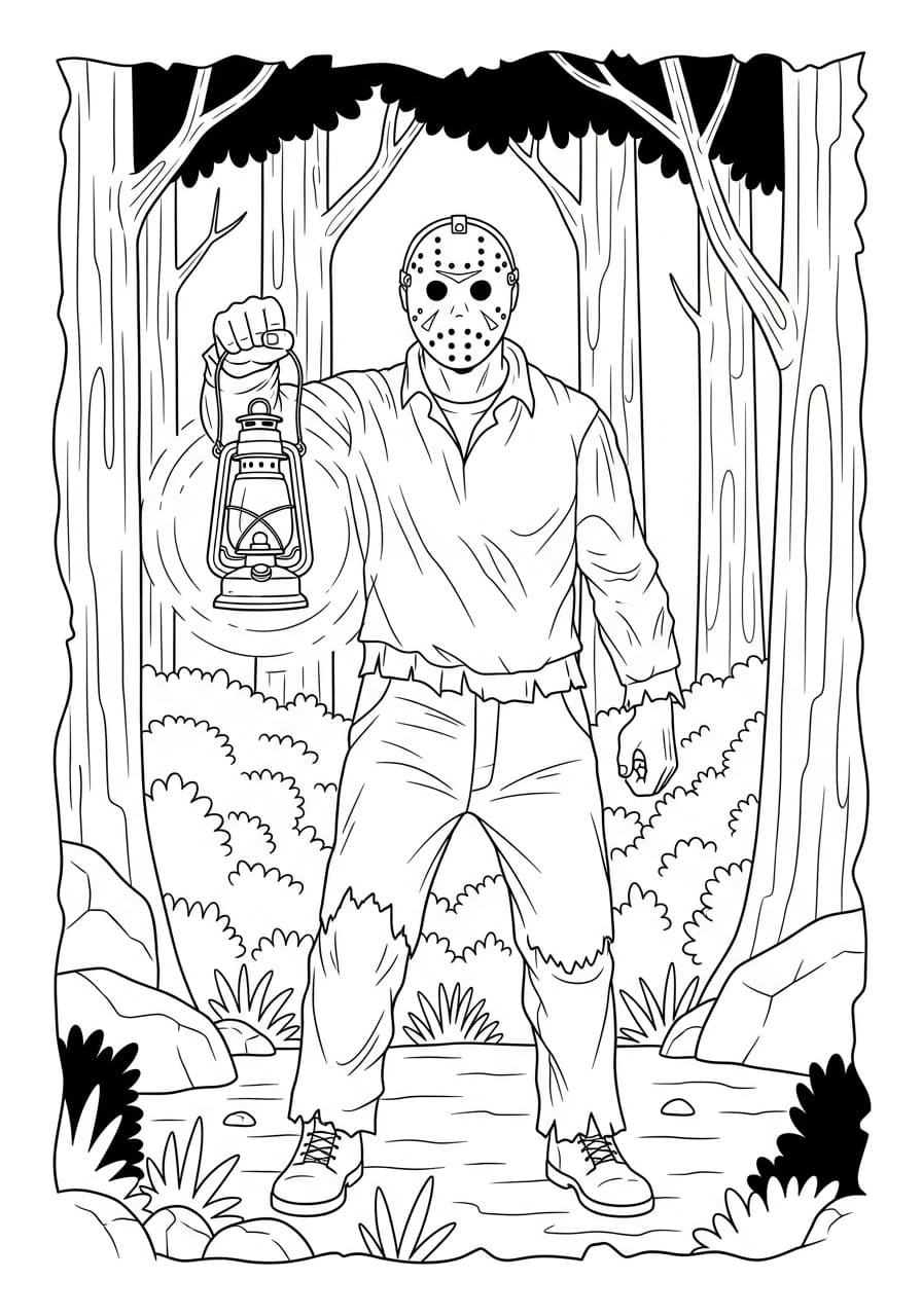 جيسون فورهيس مجاني للبالغين تلوين