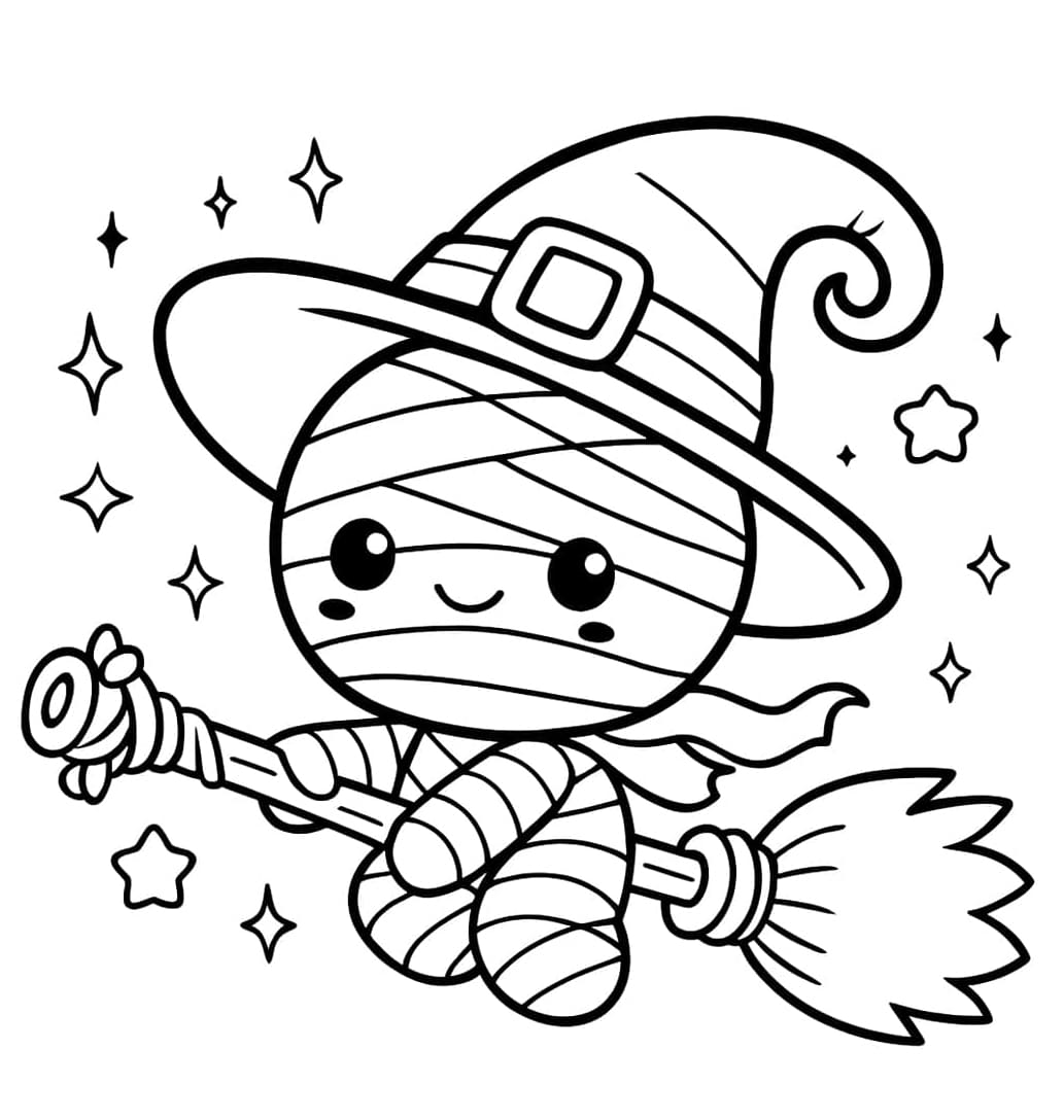 مومياء تشيبي تلوين