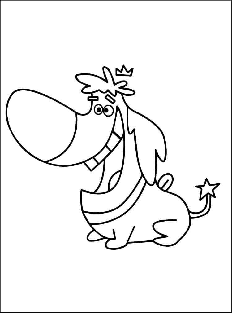 شرارة من الوالدان السحريان تلوين