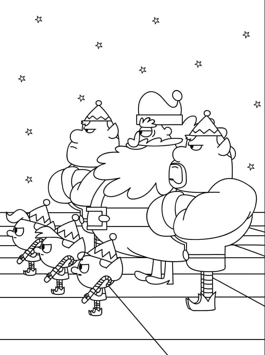 عيد الميلاد من أبطال التايتنز انطلقوا تلوين