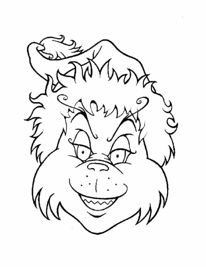 غرينش المبتسم تلوين