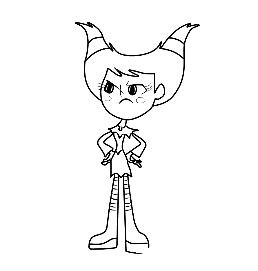 جينكس من تين تايتنز جو تلوين