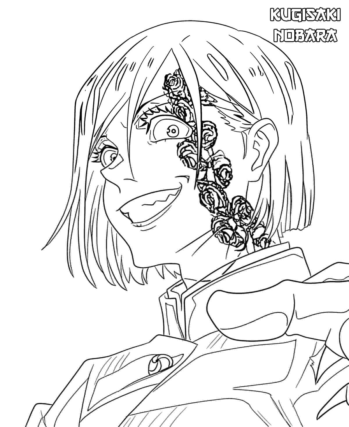 جوجوتسو كايسن كوجيساكي نوبارا تلوين